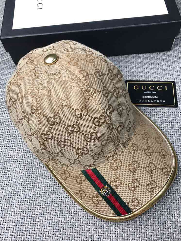 ブランド帽子側面デザイン